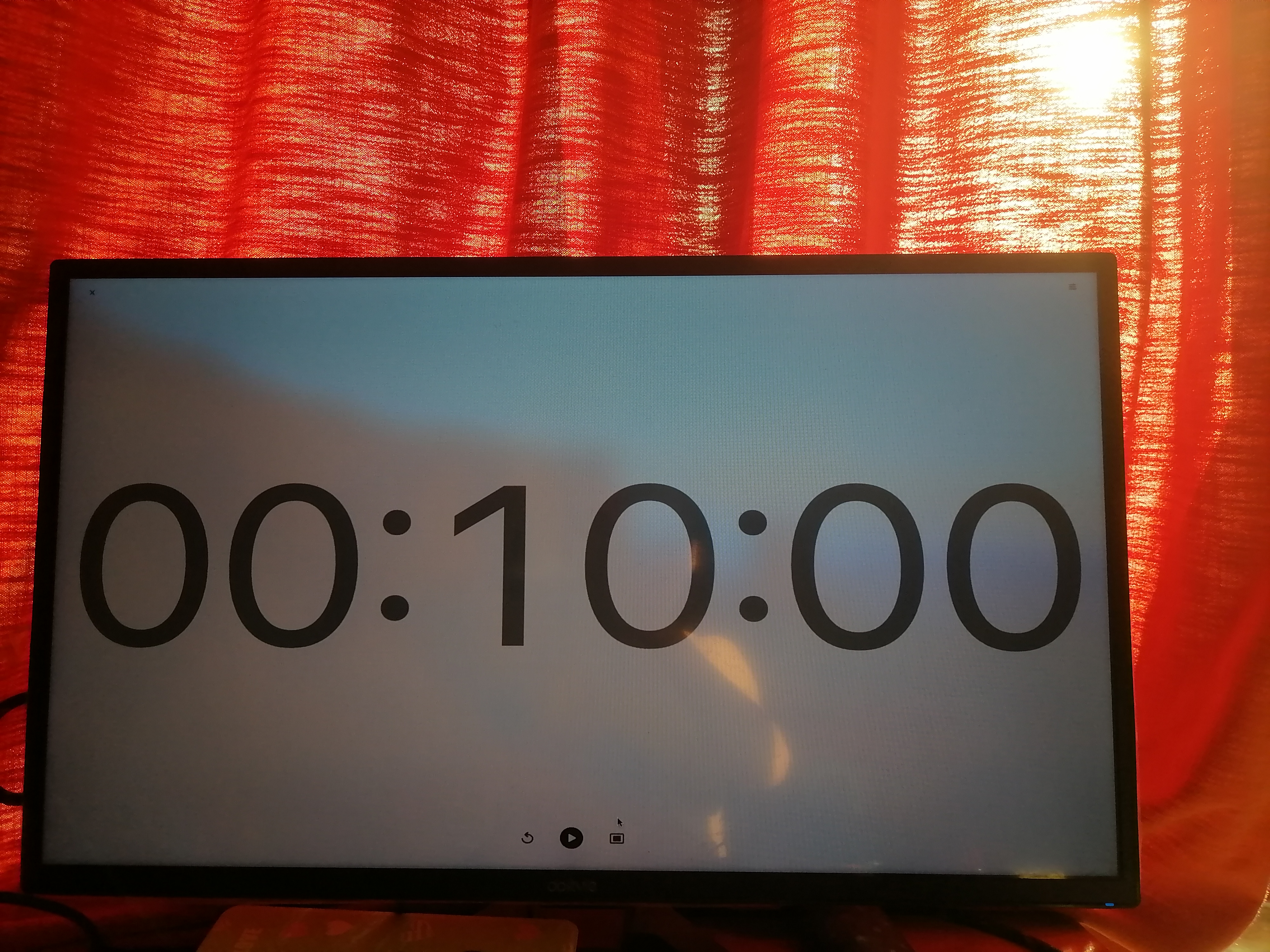 Fullscreen Timer