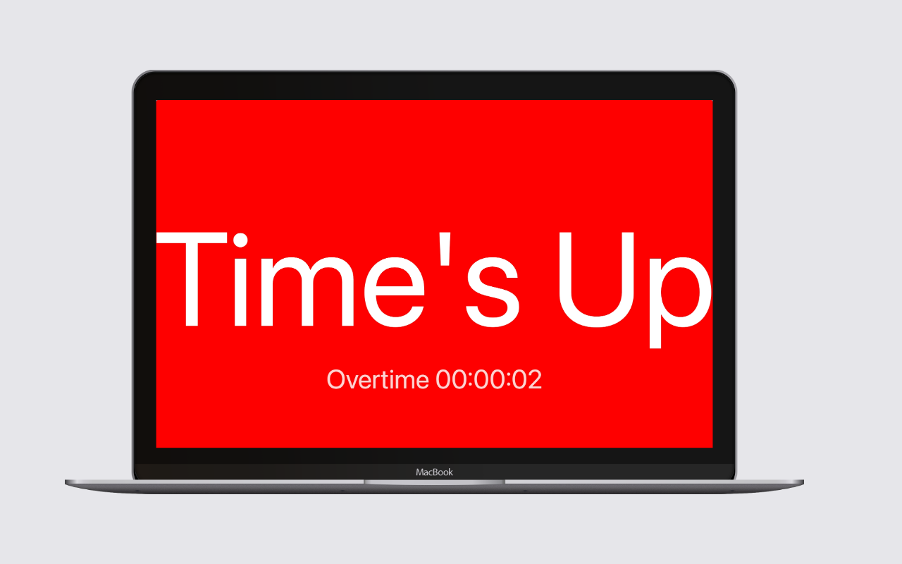 timeup countdown app