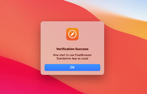 FloatBrowser Standalone Active Success